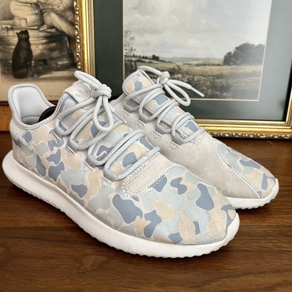 adidas Other - Adidas Tubular Shadow Grey/Blue Camo Size 11 BB8817 Clean!